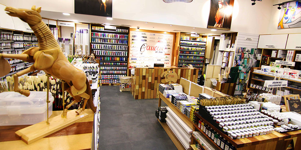 Top art supply shops in Dubai